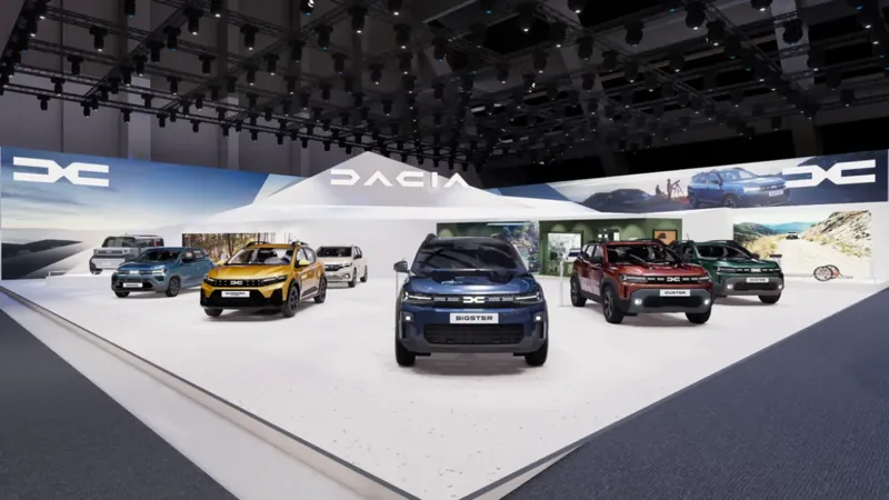 Dacia op Brussels Motor Show 2026: compleet gamma en Hipster Concept