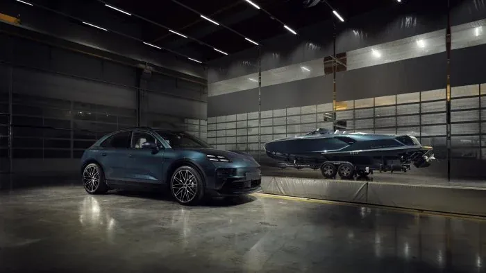 Porsche Macan Turbo Concept Lago: waar auto en boot samenkomen