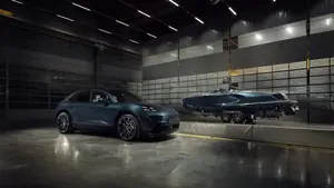 Porsche Macan Turbo Concept Lago: waar auto en boot samenkomen