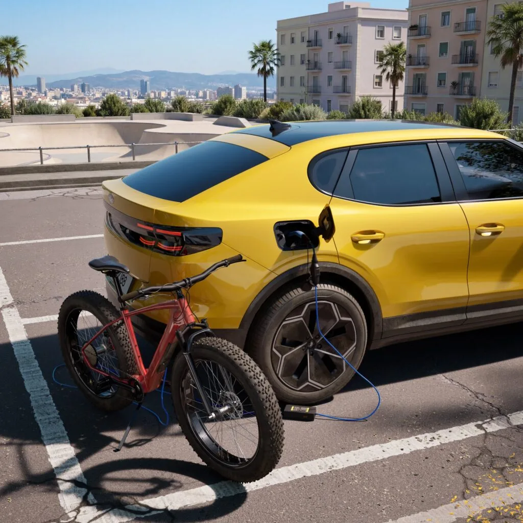 Ford Capri met Pro Power Onboard en V2L