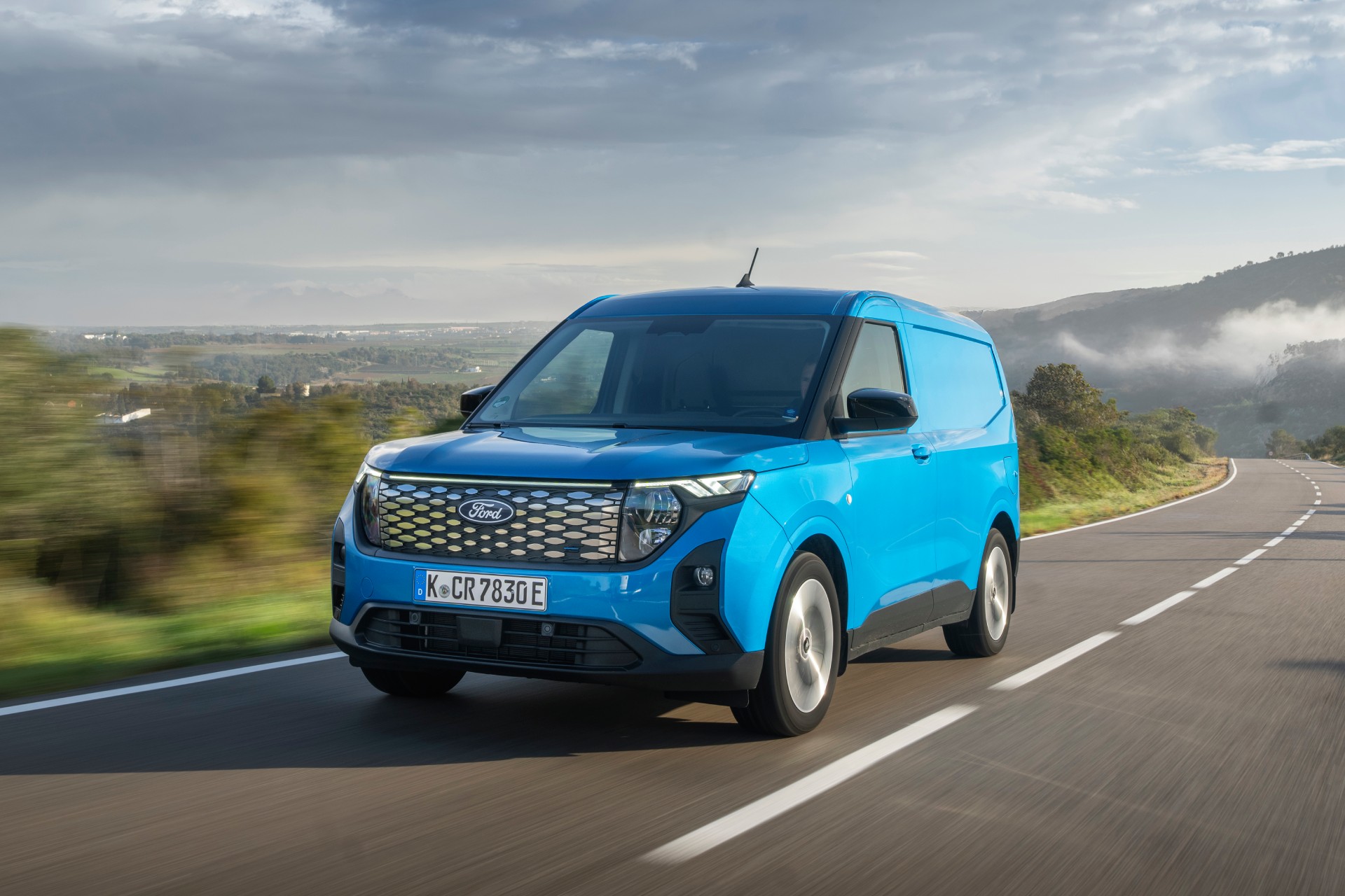 Ford E-Transit Courier laadruimte