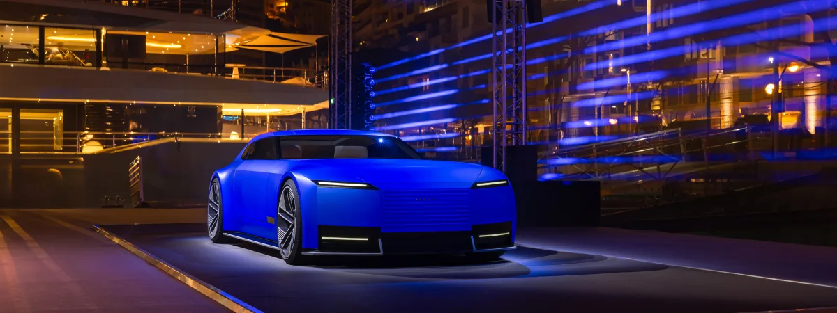 Jaguar Type 00 Monaco detail French Ultramarine