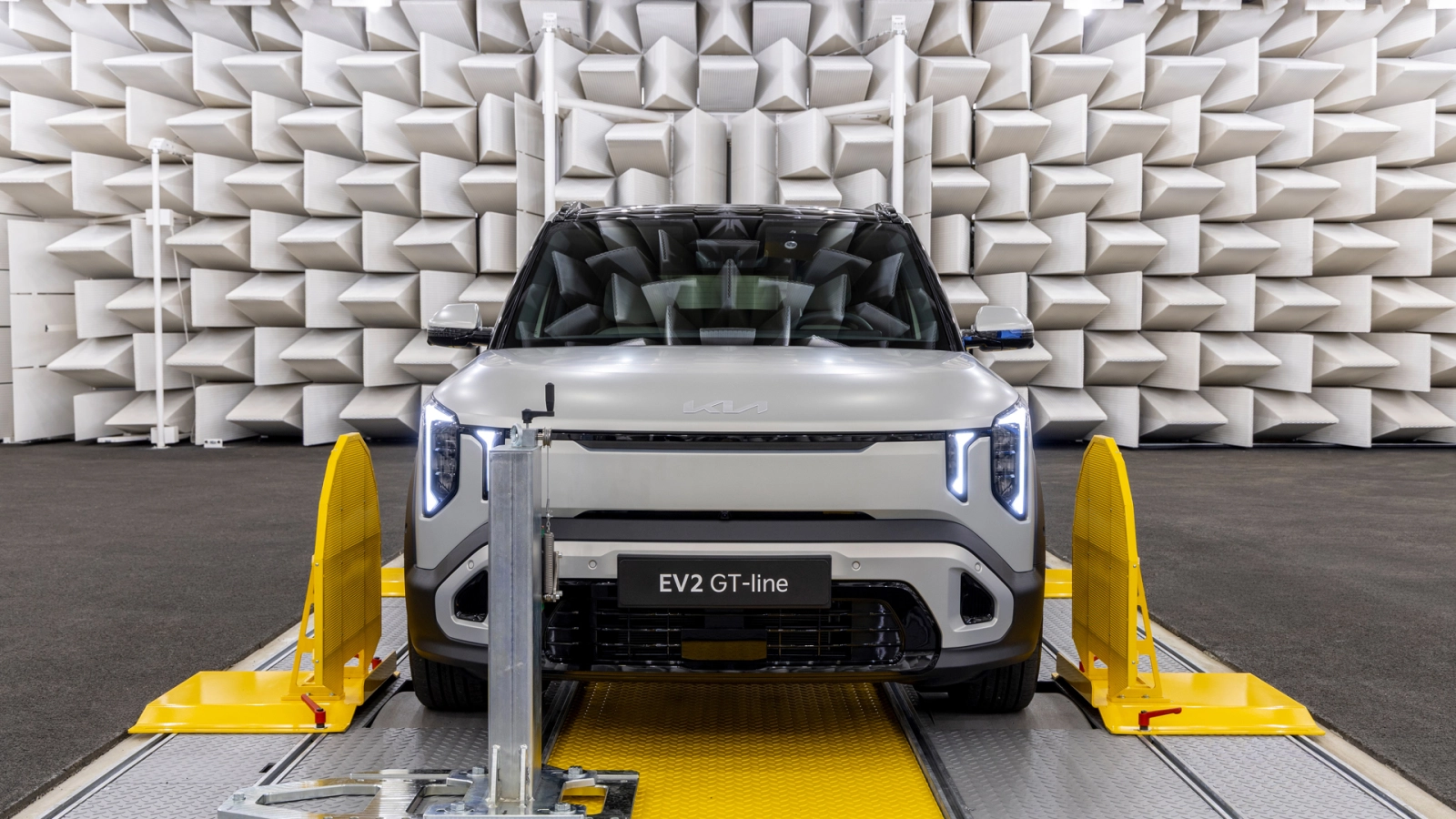 Kia EV2 NVH-test en akoestisch comfort
