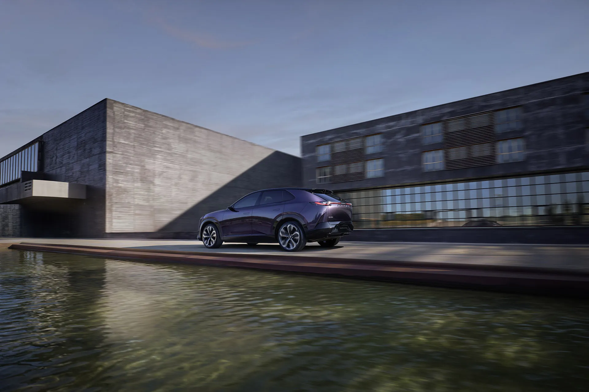 Mazda CX-6e elektrische SUV exterieur