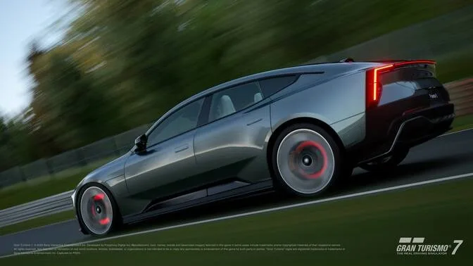 Polestar 5 Gran Turismo race