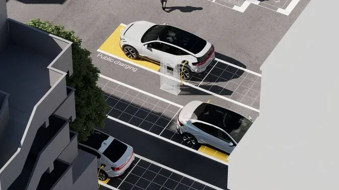 Polestar Tesla Supercharger