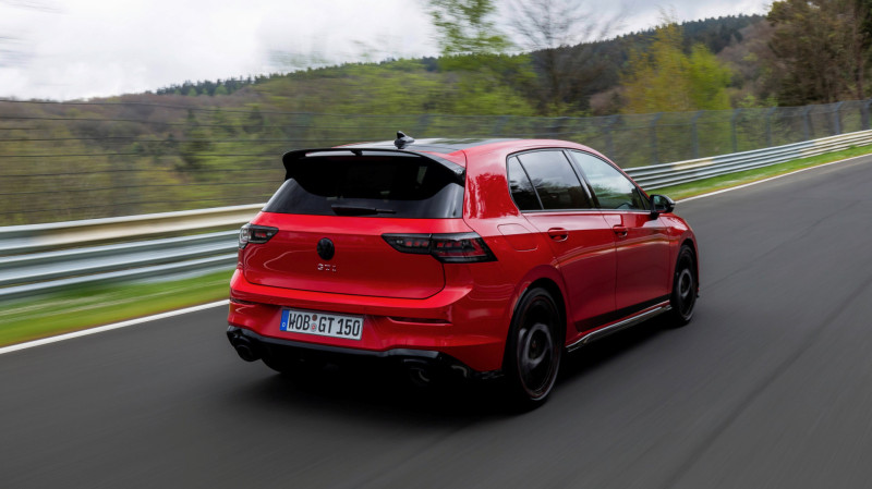 Volkswagen Golf GTI Clubsport Edition 50 op de Nürburgring