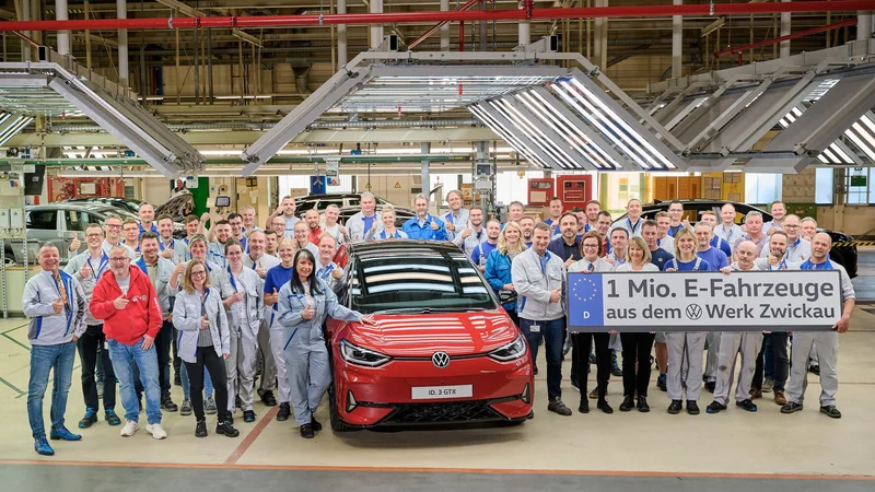 Volkswagen miljoen elektrische auto uit Zwickau: historische mijlpaal 2025
